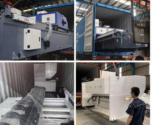 油圧Vの溝のカッター機械5.5 KWのステンレス鋼CNC V溝を作る機械二重側面