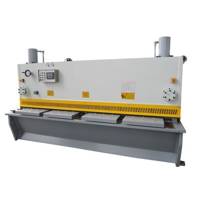 版の金属の切断6Metersのための16mm CNCの油圧せん断機械E21sNC