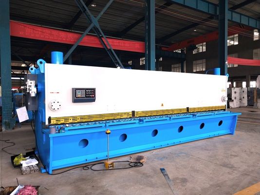 QC11K CNC油圧せん断機械20x6000 16*8000mm薄板金6m 8meter